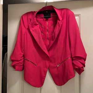 Women used Hot Pink Chic Blazer